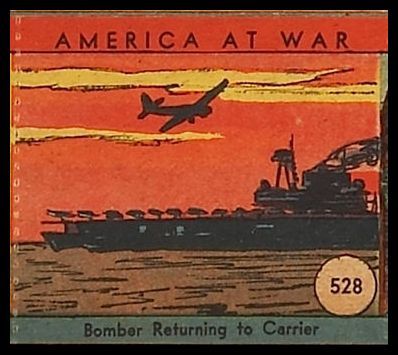 528 Bomber Returning To Carrier